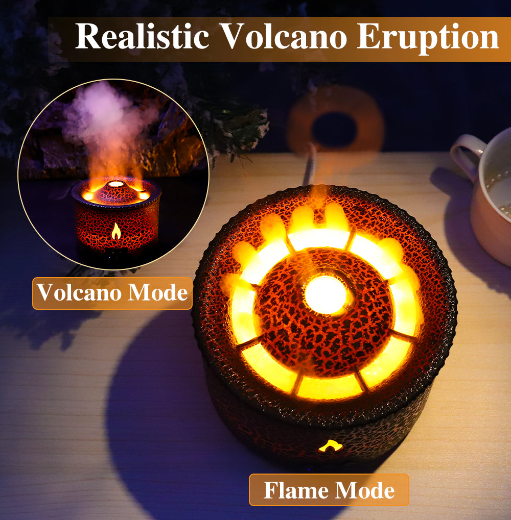 Flame/Volcano Aromatherapy Humidifier