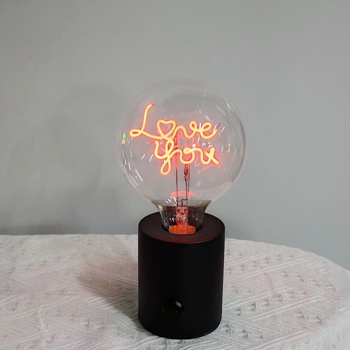 Prefabricated DIY Custom Personalized Monogram Lamps