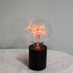 Prefabricated DIY Custom Personalized Monogram Lamps