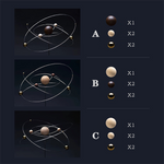 Diffusor für ätherische Öle „Asteroid“ 