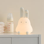 LED Cute Fold-eared Rabbit Night Light