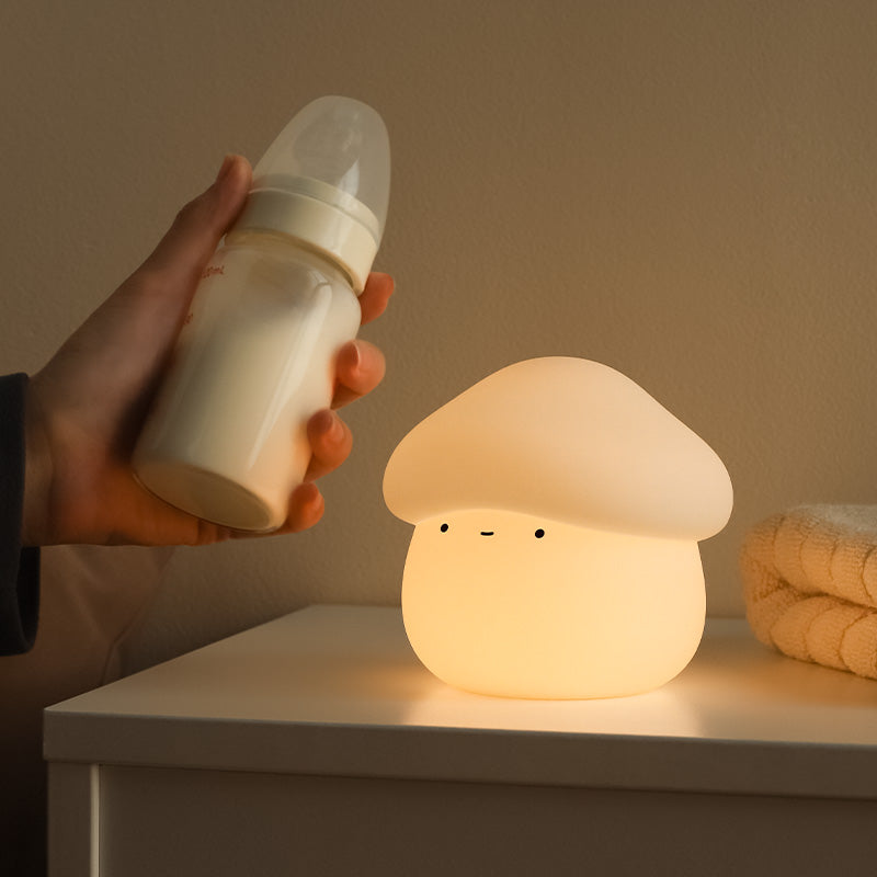 LED Cute Mushroom Night Light